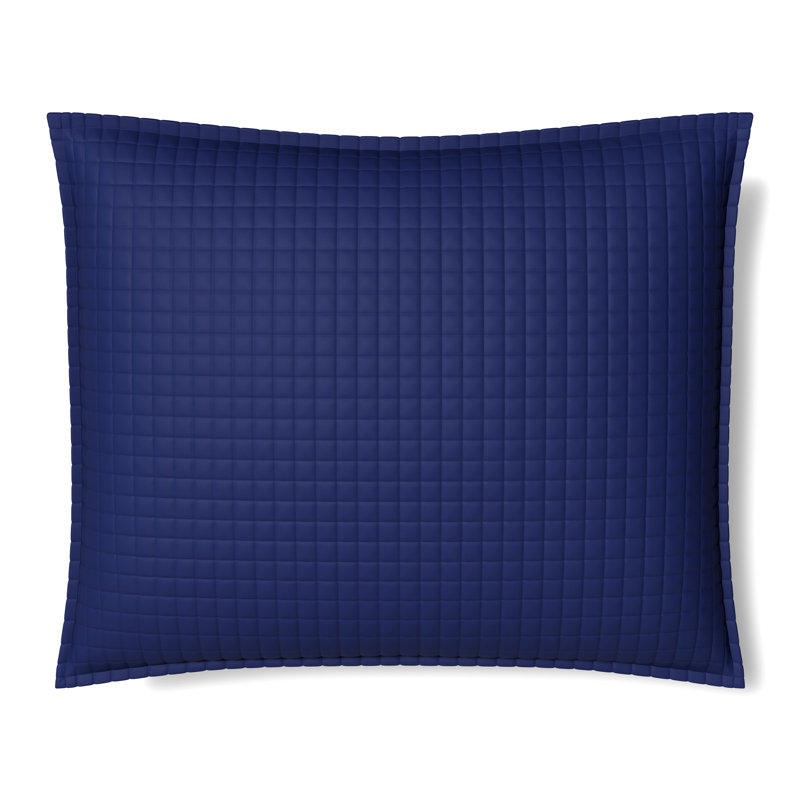 Ready-to-Bed Rectangular Pillow Cover & Insert, Navy