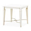 La Marisia End Table - Creamy Pearl