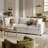 Somerdale Modern Upholstered Cloud 3-Seater Sofa-2108047586