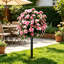 Faux fleurs artificielles en forme de rhododendron ktndieu-128928376