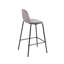 Tabouret de bar en velours Lazio avec pieds en fer-1985942203-1882502423