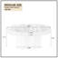 Table basse ronde 35,43 "