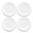 Edge Matte 12-Piece Melamine Dinnerware Set