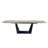 Metal Base Dining Table