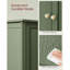 Armoire de rangement autoportante avec tablettes réglables, vert forêt