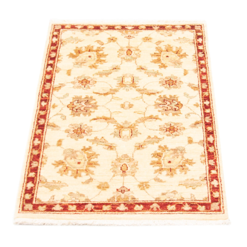 Tapis unique en laine noué à la main 2 pi 5 po x 4 pi 4 po nouvel âge Rylie