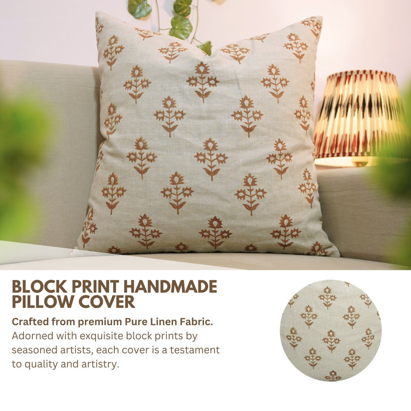 Housse de coussin bohémienne, H 20 po x l 12 po
