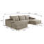 Canapé modulaire 107 po avec 1 repose-pieds Cloud, rembourrés-715005513-715005514-715005510