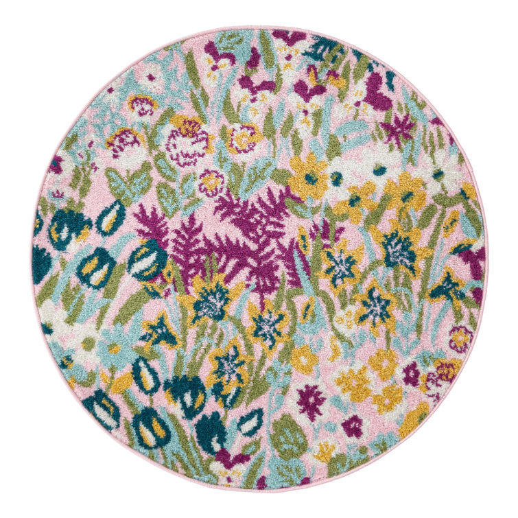 Andover Mills™ Holle Floral Indoor Rug & Reviews | Wayfair