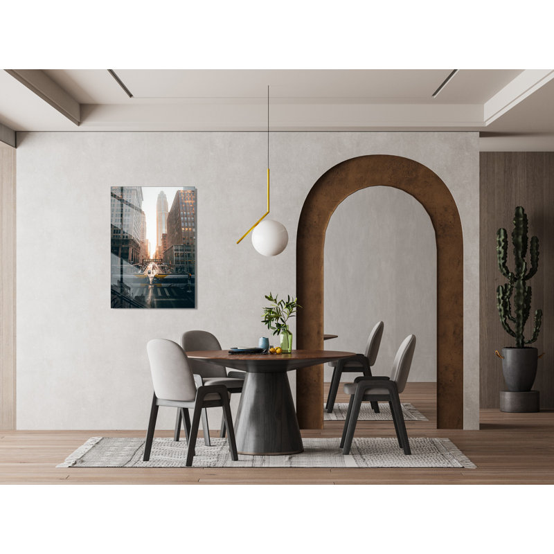 Peinture décorative en verre trempé, H 27,6 po x l 39,4 po