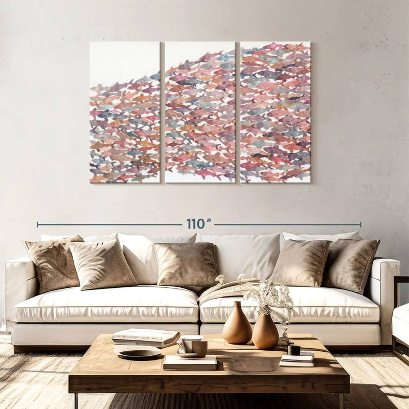 Brampt Summer School, 48" H x 74" W