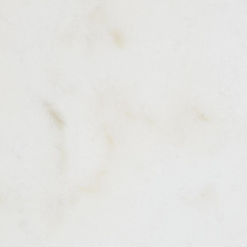 Table basse - surface en marbre blanc avec pieds en métal doré brillant, assemblage requis, l 40,5 po x P 24,5 po, H 17,5 po, capacité de charge maximale de 85 lb