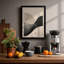 Flowing Contours Minimalist - Framed Print-1130710054-1130710060
