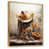 Gold Floater Framed