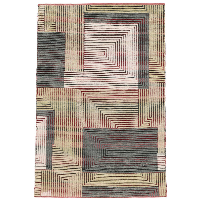Knossos One-of-a-Kind 4' X 6' Area Rug