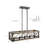 Holbert 5 - Light Rectangle Wood Metal Pendant Light Farmhouse Kitchen Island Chandelier-1456675512