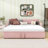 Twin Velvet Daybed with Pop-Up Twin Trundle-992191069