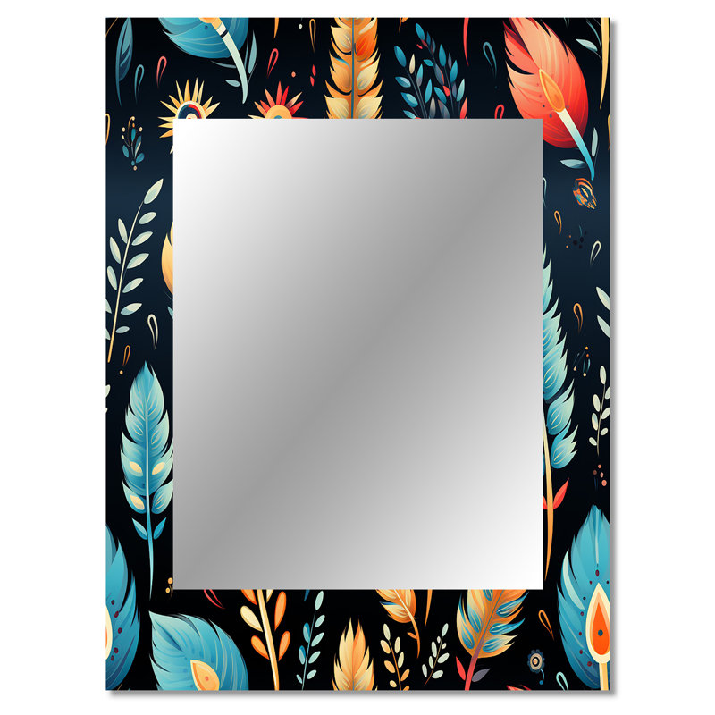 Motif bohème Aledra éclectique Nomad, 40 po x 30 po