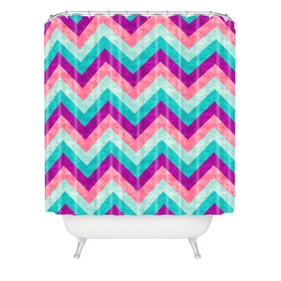 Chevron Shower Curtain