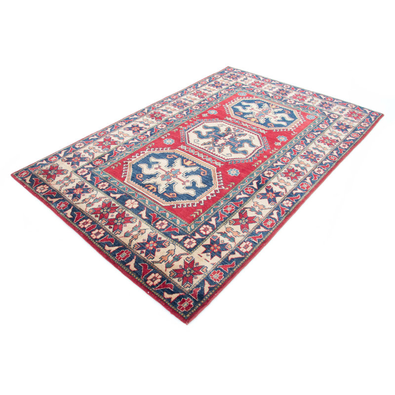 Geometric Wool Hand Woven 148cm X 242cm Area Rug