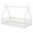 Creative Tent-Shaped Floor Bed With Secure Guardrails-88341197
