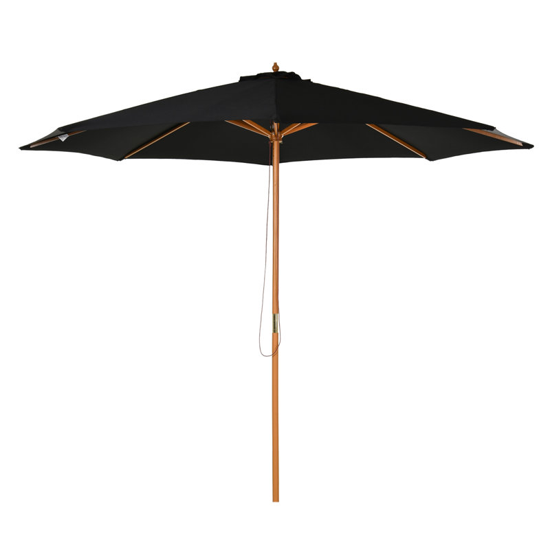 300cm Market Parasol, Black