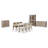 Honey 66 " W Sideboard