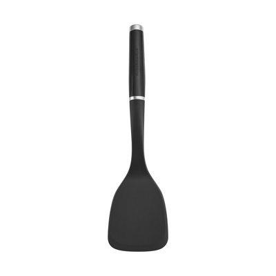 Kitchenaid Classic Solid Turner, Black, 13.5X 3.3 Inch