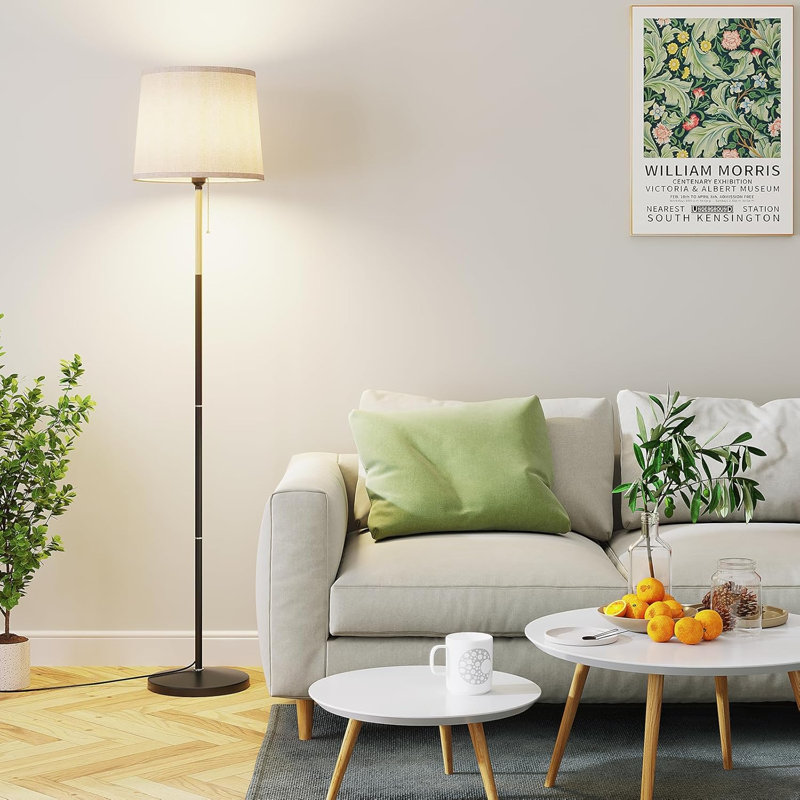 Floor Lamp, Beige