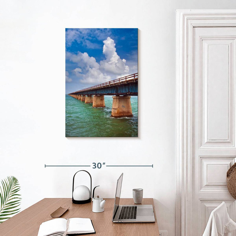 Lilie Old Seven Mile Bridge, H 30 po x l 20 po