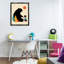 «Bear & Boy Pinky Promise», art mural sur toile flottante, design par Andy Westface-114257057-114257058