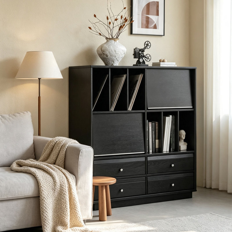 Italian style display bookcase