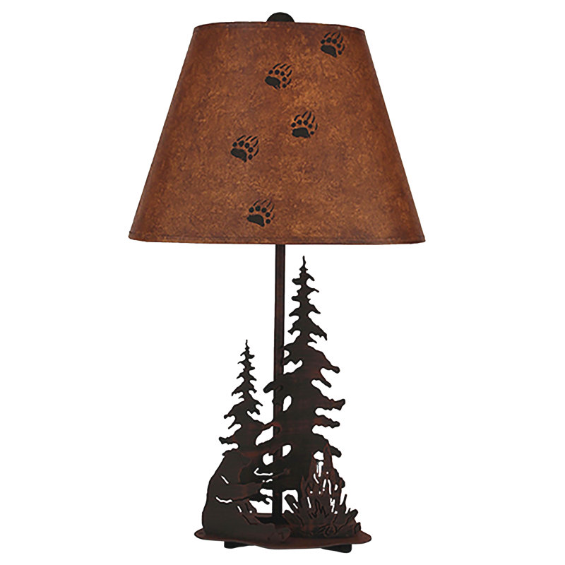 Lampe de table 25,5" bear rôti marshmallow Glynis