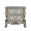 Table de chevet traditionnelle avec 2 tiroirs-861774909
