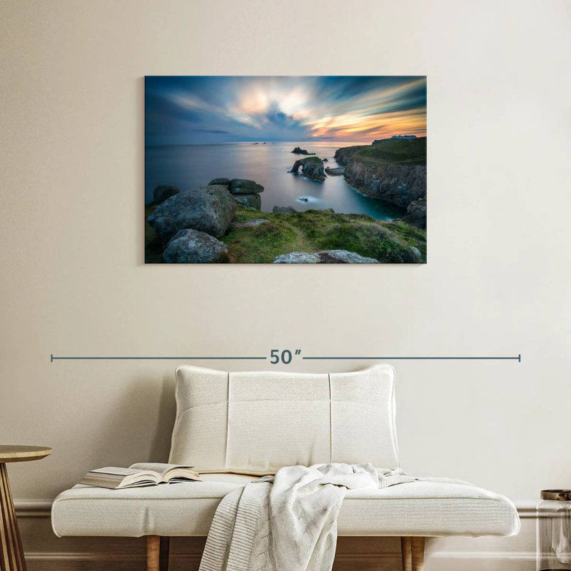 Gillard Land's End Cliffs, 24" H x 36" W