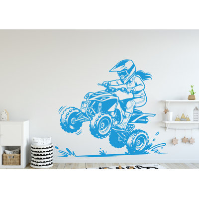 Adhésif décoratif ATV Rider Girl