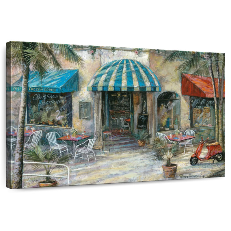 Lilie Christine's South Beach Cafe, H 24 po x l 36 po
