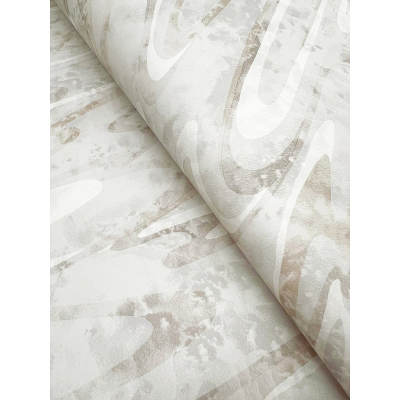 Dreamland Cameo Wallpaper, Gray