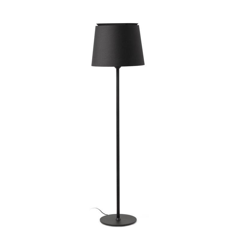 Savoy Floor Lamp, Matt Black, Black