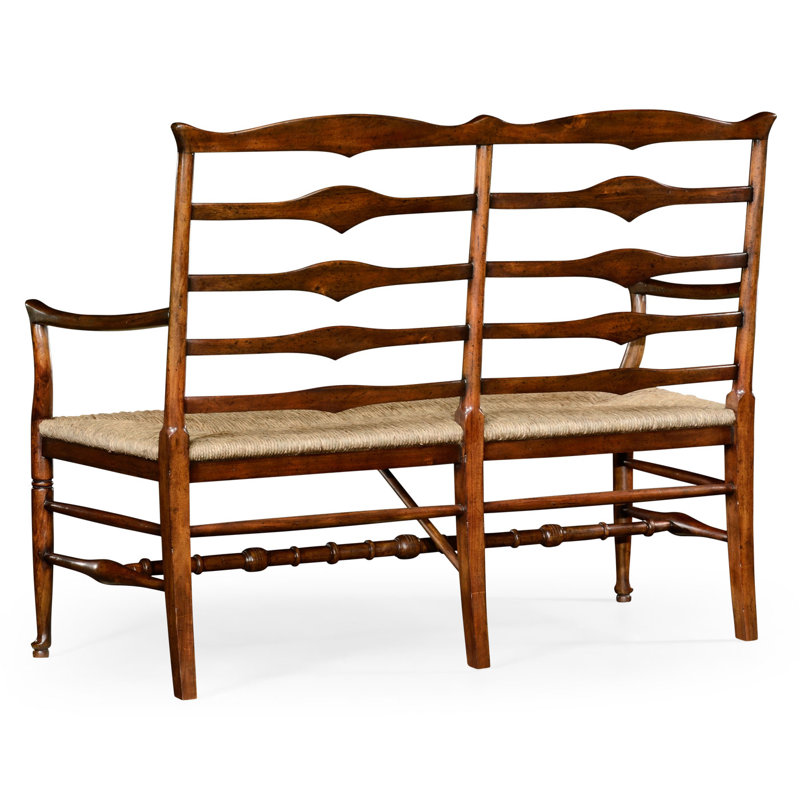 Country Farmhouse Solid Wood Bench