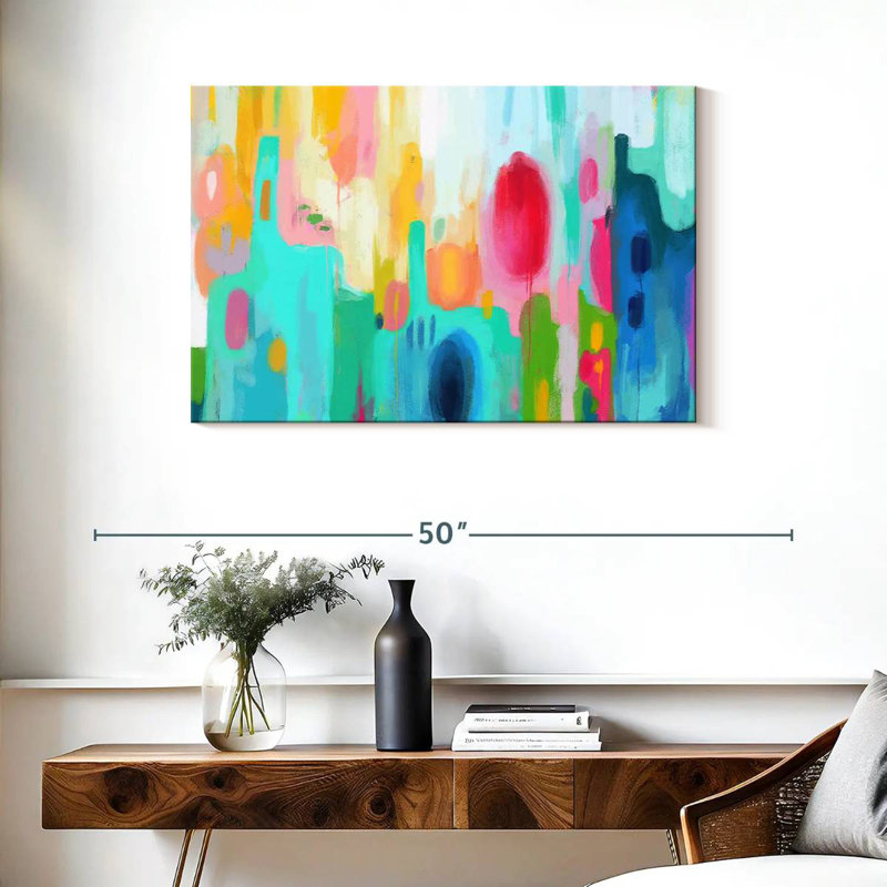 Avery Abstract Spring City, 24" H x 36" W