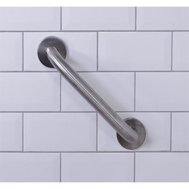Dekle Grab Bar, 38cm W, Brushed Finish