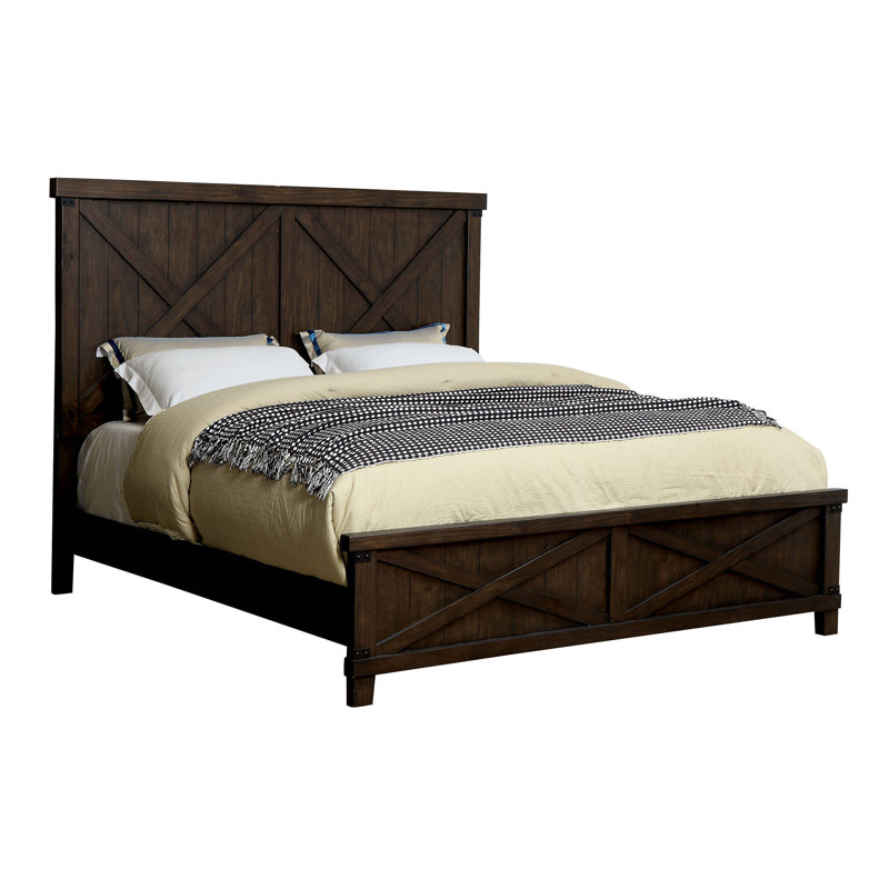 Jakobe Standard Bed, Dark Walnut, California King