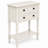 Fahari 23.72'' Compact Freestanding Wooden Console Table with 3 Drawers and a Bottom Shelf-1082988715