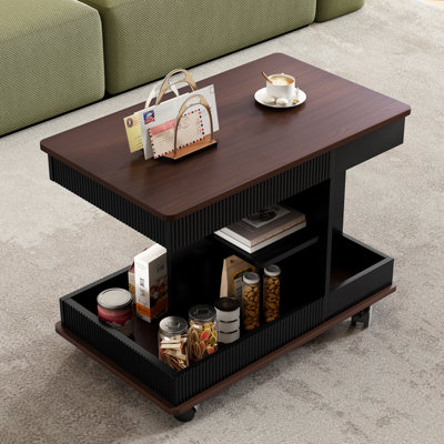 End Table With Lift Top And Wheels