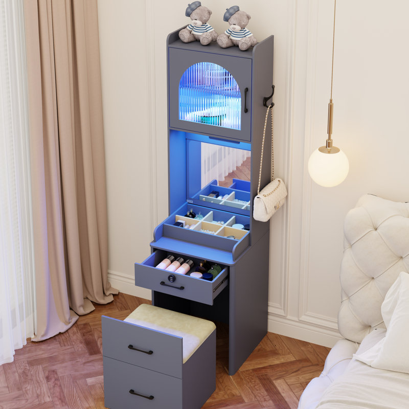 Kaytor Vanity, Gray
