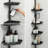  4 Tier Corner Shower Organizer In Black