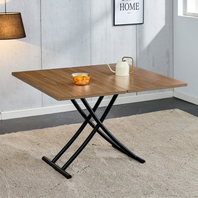 Vesta Height Adjustable Foldable Table by Latitude Run