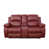 Red Faux Leather