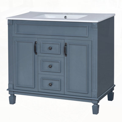 Bathroom Vanity with Top Sink